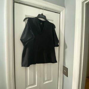 SHEIN short sleeve top open shoulder cute with jeans or shorts